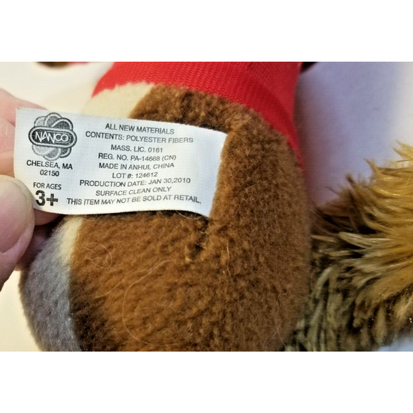 Alvin and the Chipmunks Plush 9” Chipmunk 2008 Movie - Picture 3 of 5